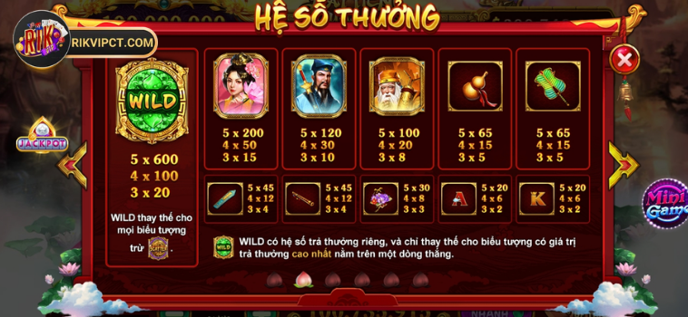 bat tien qua hai tai rikvip